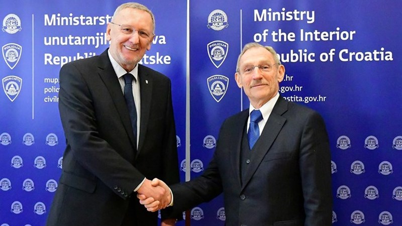 Ministri unutarnjih poslova Hrvatske i Mađarske o važnosti čuvanja vanjske granice EU-a